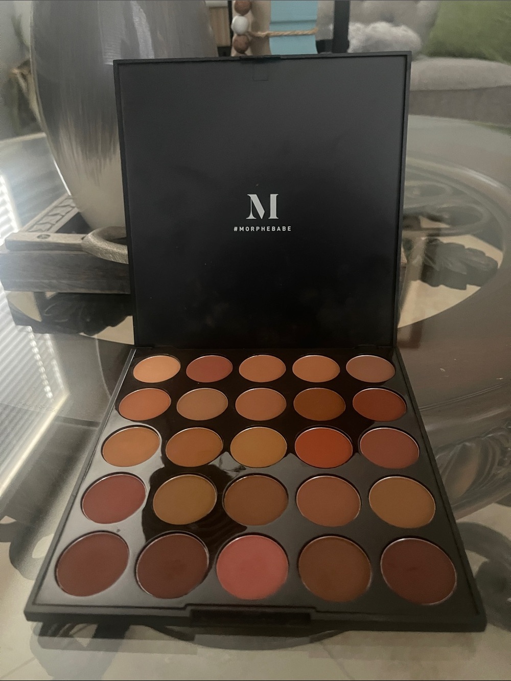 Morphe Warm Neutral Concealer & Corrector Palette — Mixed Brown & Tan Shades
